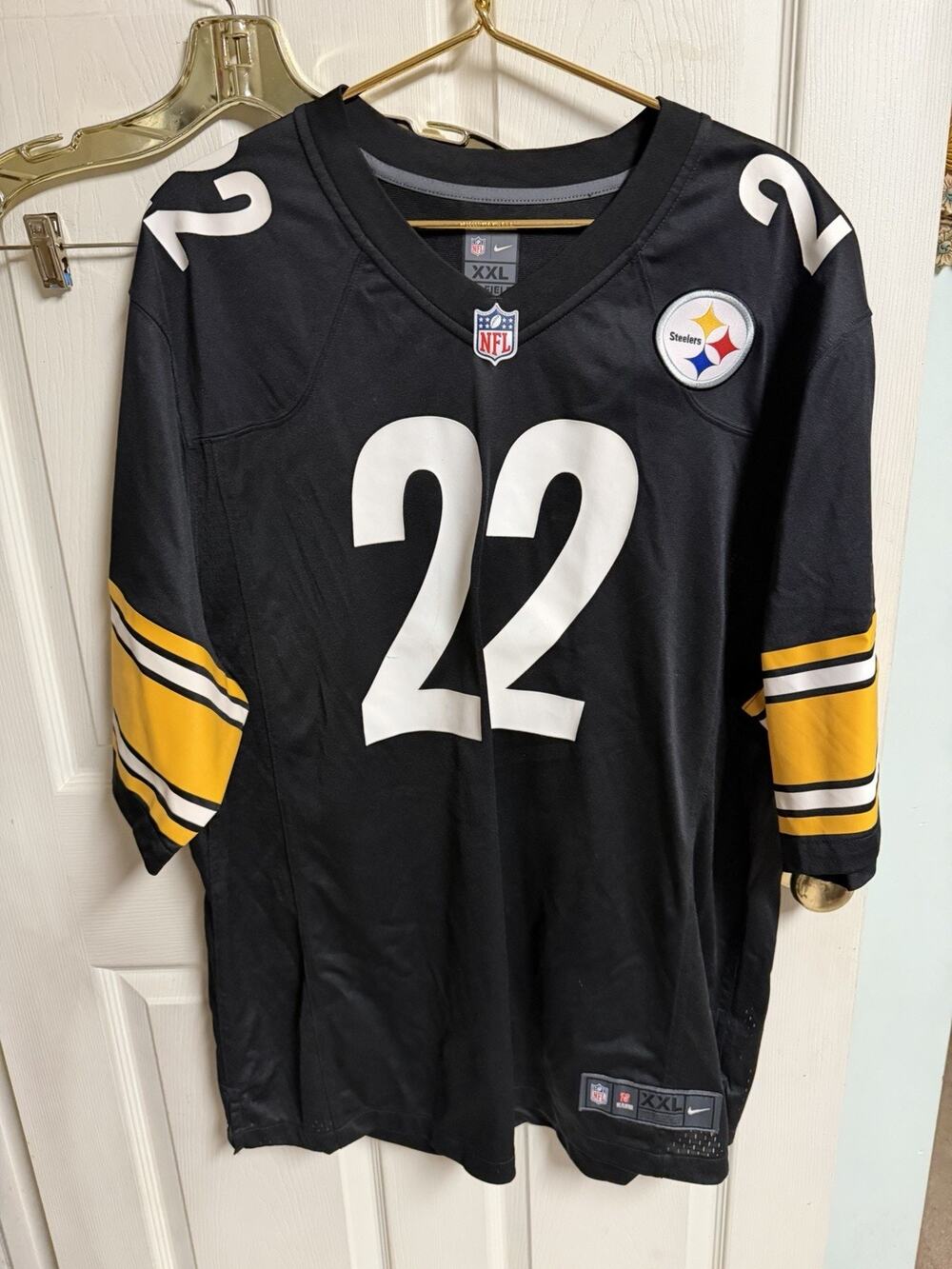 Najee Harris Pittsburgh Steelers Mens Size 2xl Nike On-Field NFL Jersey Xxl